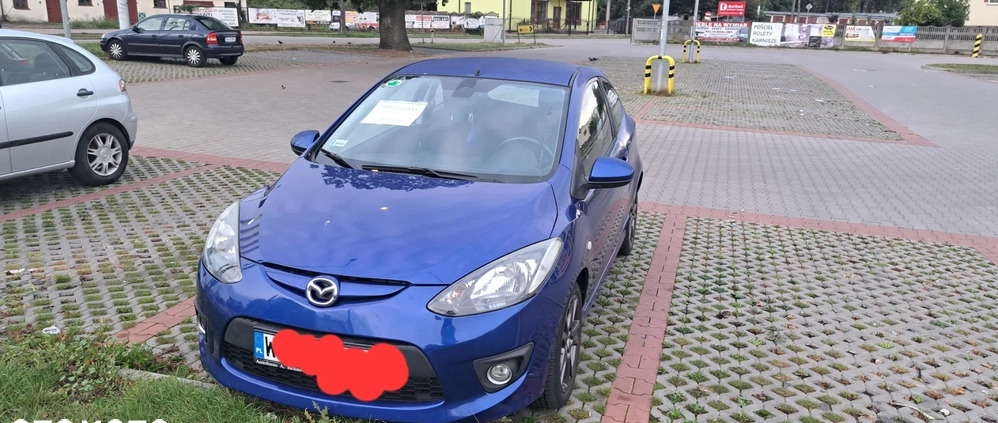 Mazda 2 cena 14500 przebieg: 164000, rok produkcji 2009 z Sobótka małe 137